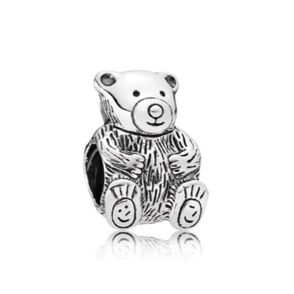 Authentic Pandora Teddy Bear Charm Retired Version